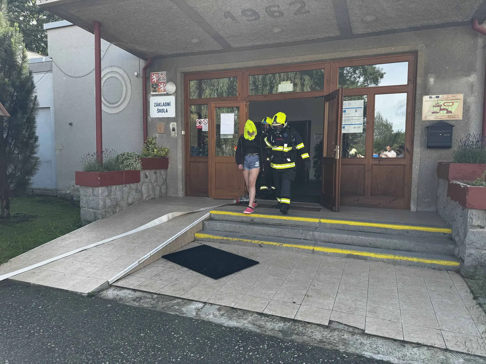 School evacuation drill