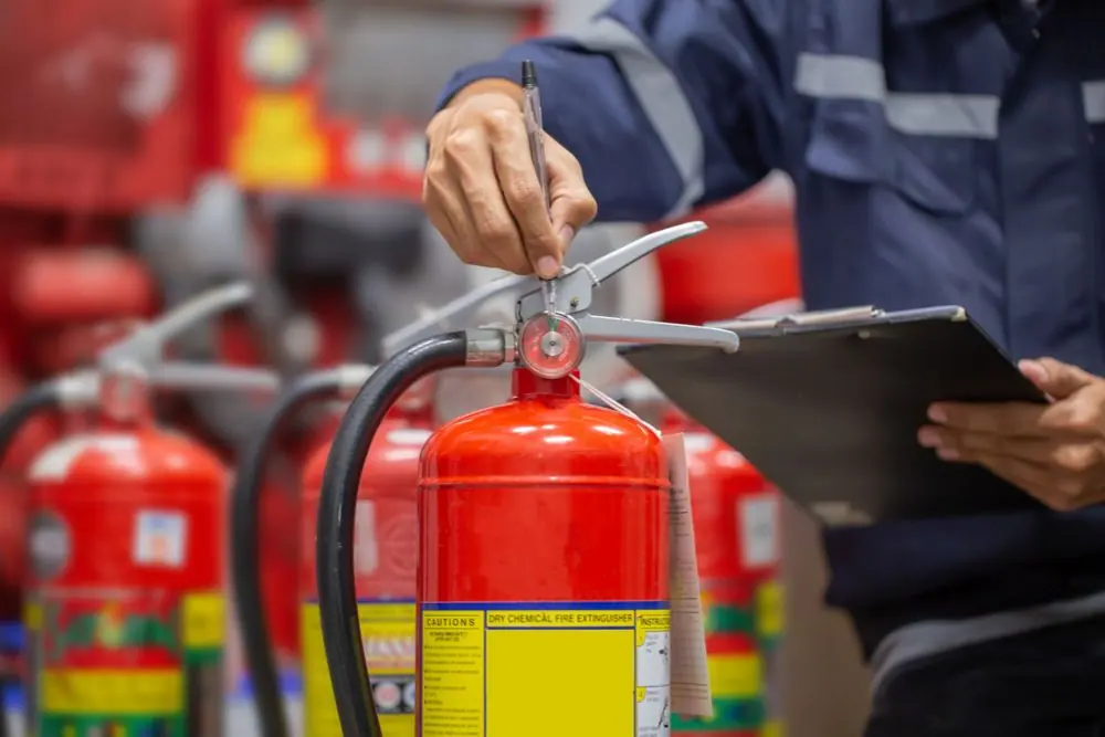 Fire extinguisher inspections