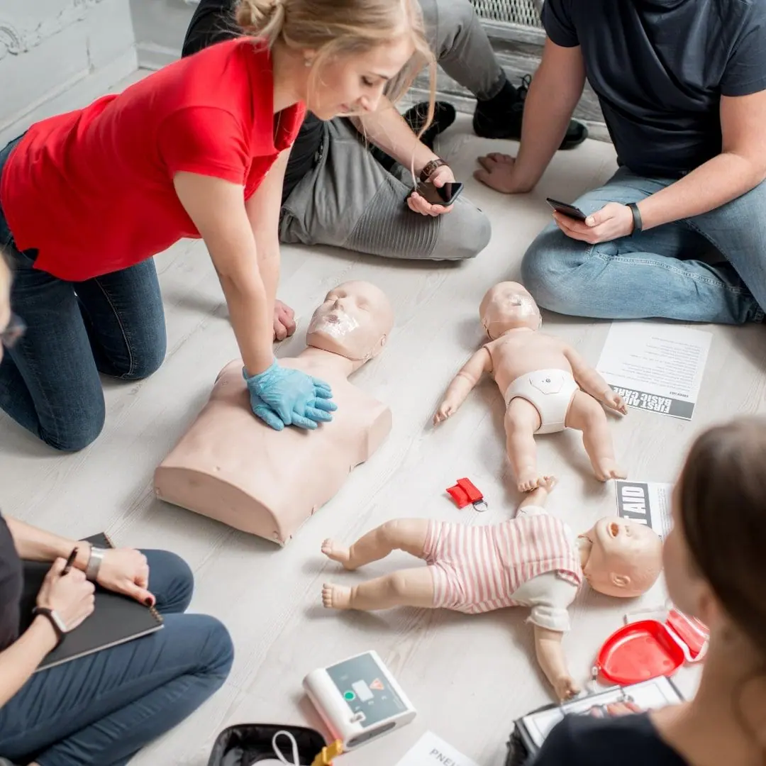 First aid training