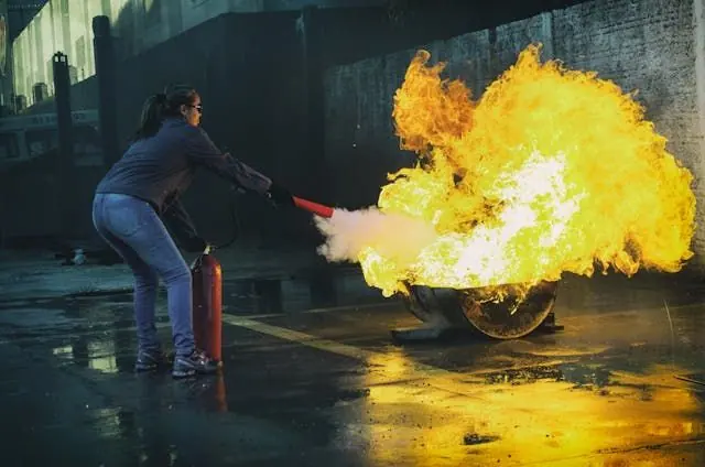 Fire extinguisher rental: safety within reach