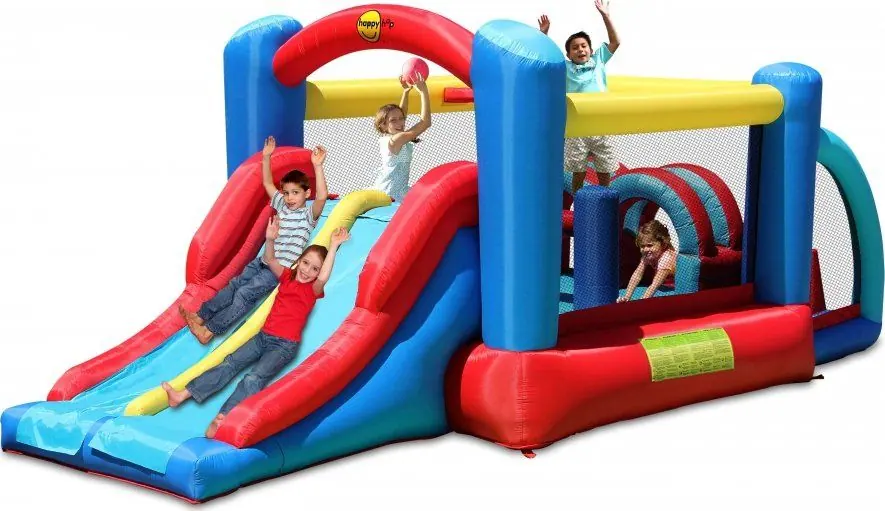 Bouncy castle with slide – fun park