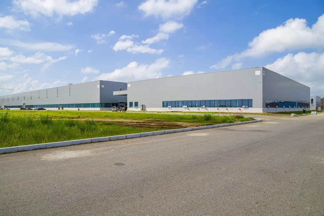 The Panasonic production hall