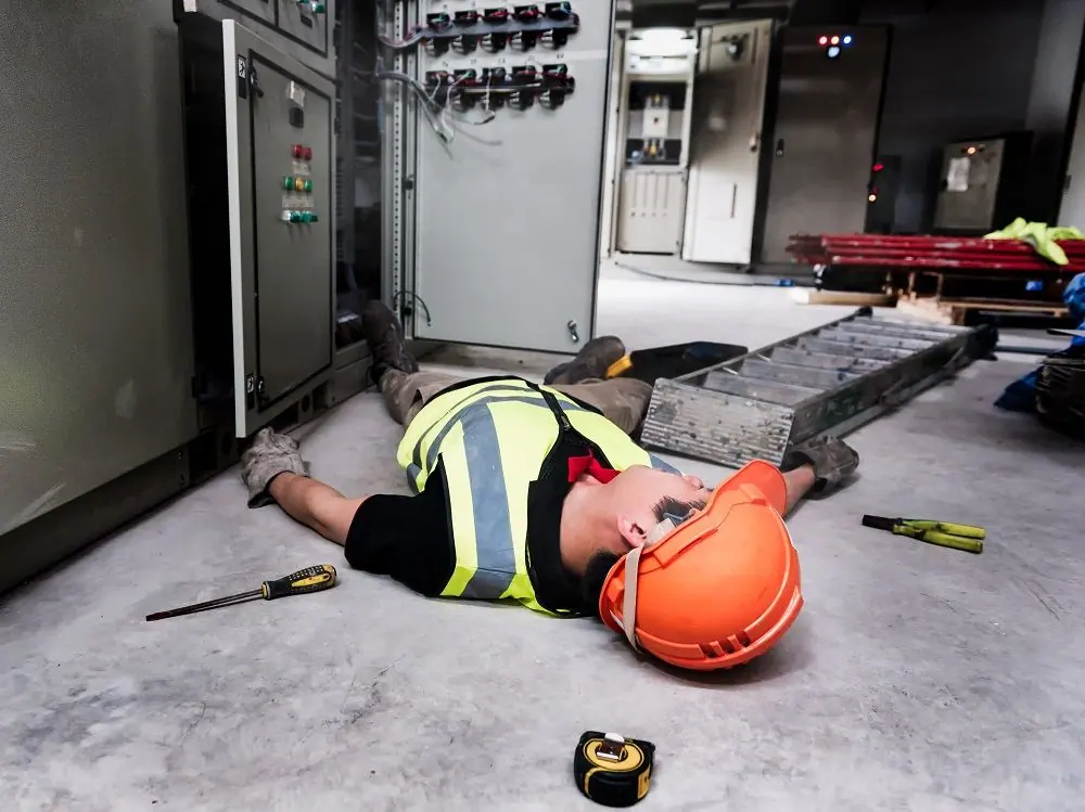 First aid for electric shock